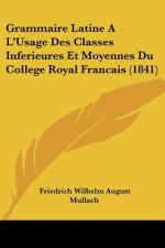 Grammaire Latine A L'Usage Des Classes Inferieures Et Moyennes Du College Royal Francais (1841)