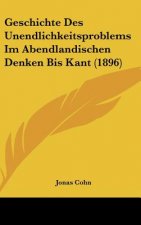 Geschichte Des Unendlichkeitsproblems Im Abendlandischen Denken Bis Kant (1896)