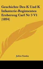 Geschichte Des K Und K Infanterie-Regimentes Erzherzog Carl NR 3 V1 (1894)