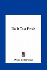 Do It to a Finish