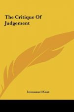 The Critique of Judgement