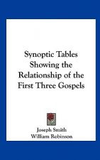 Synoptic Tables Showing the Relationship of the First Three Gospels