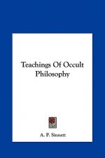Teachings of Occult Philosophy