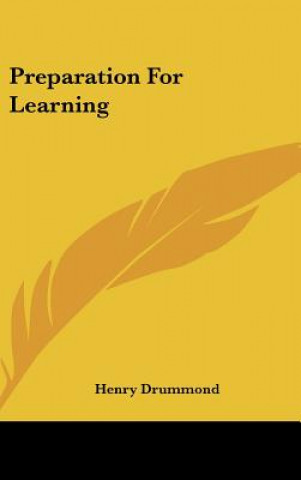 Preparation for Learning