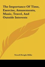 The Importance of Time, Exercise, Amusements, Music, Travel, and Outside Interests