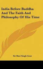 India Before Buddha and the Faith and Philosophy of His Time