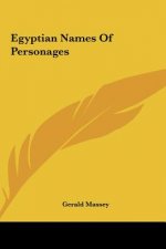 Egyptian Names of Personages