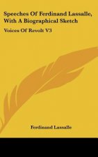 Speeches of Ferdinand Lassalle, with a Biographical Sketch: Voices of Revolt V3