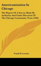 Americanization in Chicago: The Report of a Survey Made by Authority and Under Direction of the Chicago Community Trust (1920)