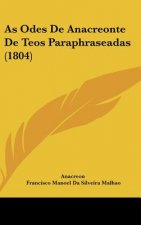 As Odes de Anacreonte de Teos Paraphraseadas (1804)