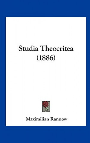 Studia Theocritea (1886)