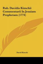 Rab. Davidis Kimchii Commentarii in Jesaiam Prophetam (1774)