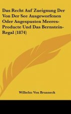 Das Recht Auf Zueignung Der Von Der See Ausgeworfenen Oder Angespusten Meeres-Producte Und Das Bernstein-Regal (1874)