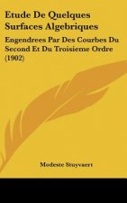 Etude de Quelques Surfaces Algebriques: Engendrees Par Des Courbes Du Second Et Du Troisieme Ordre (1902)