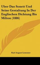 Uber Das Sonett Und Seine Gestaltung in Der Englischen Dichtung Bis Milton (1886)