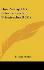 Das Prinzip Des Internationalen Privatrechts (1851)