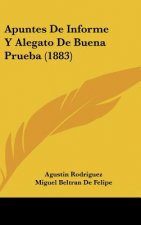 Apuntes de Informe y Alegato de Buena Prueba (1883)