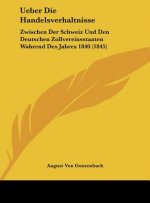 Ueber Die Handelsverhaltnisse: Zwischen Der Schweiz Und Den Deutschen Zollvereinsstaaten Wahrend Des Jahres 1840 (1845)