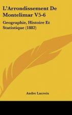 L'Arrondissement de Montelimar V5-6: Geographie, Histoire Et Statistique (1882)
