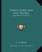 Thirty-Third and Last Degree: Masonry or Politics?