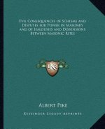 Evil Consequences of Schisms and Disputes for Power in Masonry and of Jealousies and Dissensions Between Masonic Rites