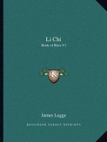 Li Chi: Book of Rites V1