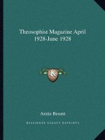 Theosophist Magazine April 1928-June 1928