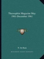 Theosophist Magazine May 1961-December 1961