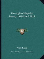 Theosophist Magazine January 1918-March 1918