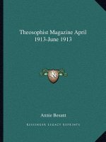 Theosophist Magazine April 1913-June 1913