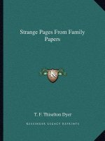 Strange Pages from Family Papers
