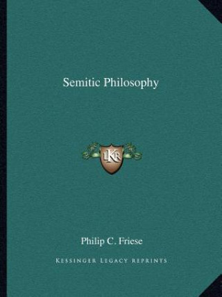 Semitic Philosophy