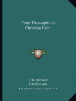 From Theosophy to Christian Faith