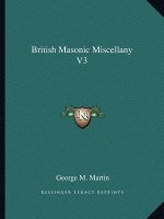 British Masonic Miscellany V3