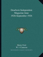 Dearborn Independent Magazine June 1926-September 1926