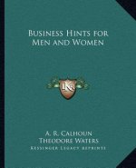 Business Hints for Men and Women