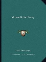Modern British Poetry