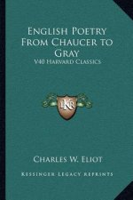 English Poetry from Chaucer to Gray: V40 Harvard Classics
