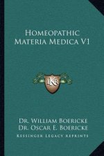 Homeopathic Materia Medica V1