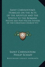 Saint Chrysostom's Homilies on the Acts of the Apostles and the Epistle to the Romans: Nicene and Post-Nicene Fathers of the Christian Church V11