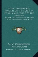 Saint Chrysostom's Homilies on the Gospel of St. John and Epistle to the Hebrews: Nicene and Post-Nicene Fathers of the Christian Church V14