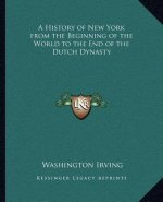 A History of New York from the Beginning of the World to the End of the Dutch Dynasty