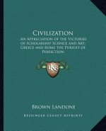 Civilization: An Appreciation of the Victories of Scholarship Science and Art; Greece and Rome the Pursuit of Perfection