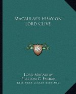 Macaulay's Essay on Lord Clive