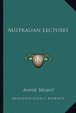 Australian Lectures