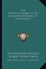 The Poetical Works of Sir Alexander Boswell of Auchinleck