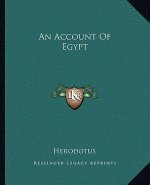 An Account of Egypt an Account of Egypt