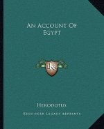 An Account of Egypt an Account of Egypt