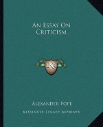 An Essay On Criticism