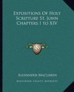 Expositions of Holy Scripture St. John Chapters I to XIV